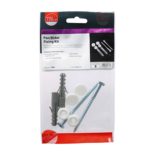 Pan / Bidet Fixing Kit