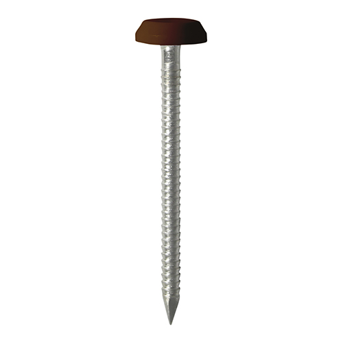 50mm Polymer Headed Nail - Mahogany