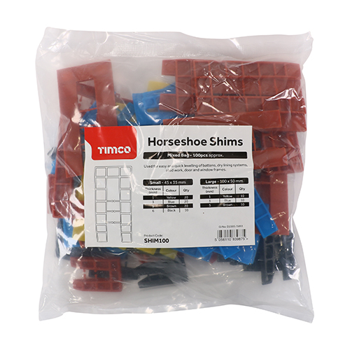 6.0mm Assorted Horseshoe Shims