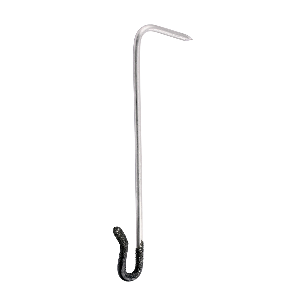 100 x 2.7 Slate Hooks Grey - A4 SS