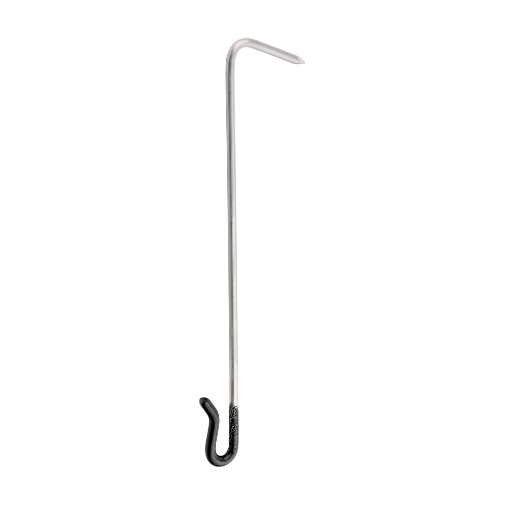 130 x 2.7 Slate Hooks - Black Grey - A4 Stainless Steel