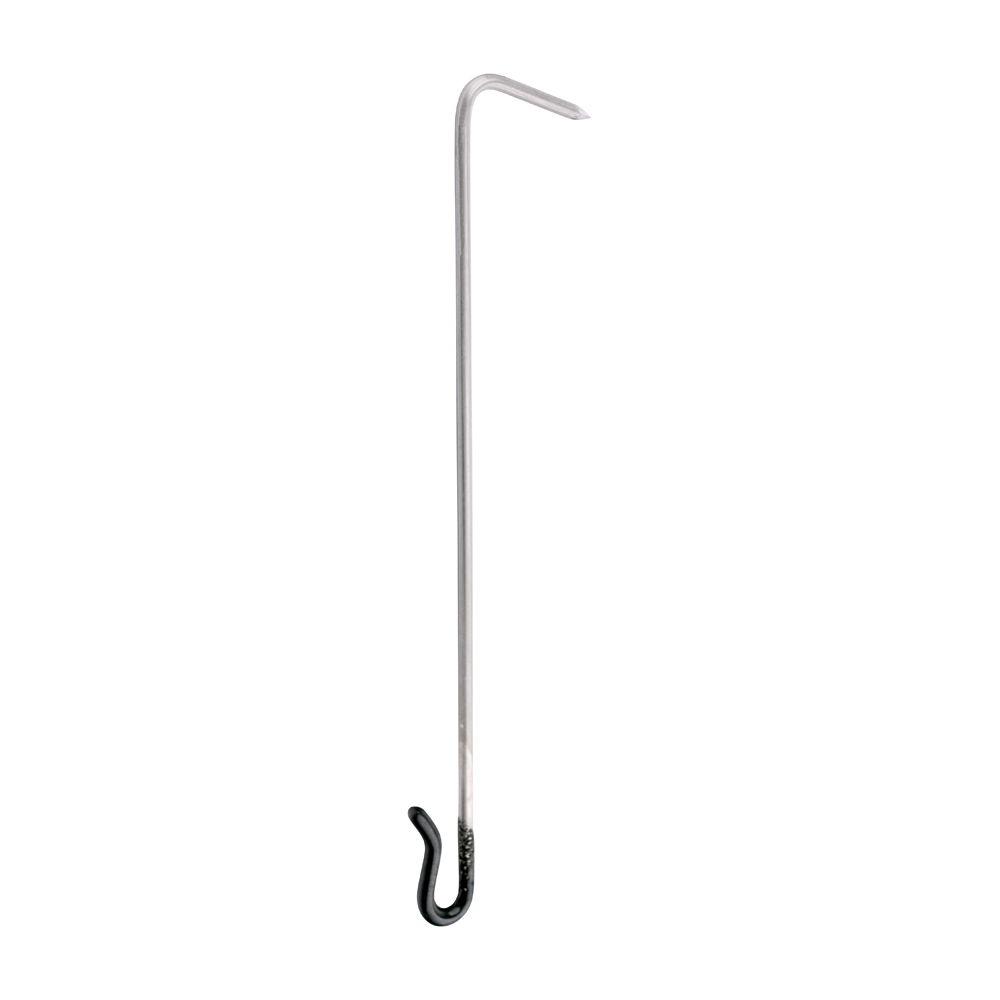 150 x 2.7 Slate Hooks - Black Grey - A4 Stainless Steel