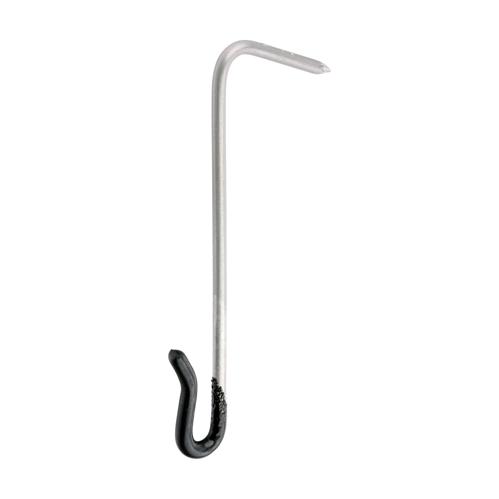 80 x 2.7 Slate Hooks - Black Grey - A4 Stainless Steel