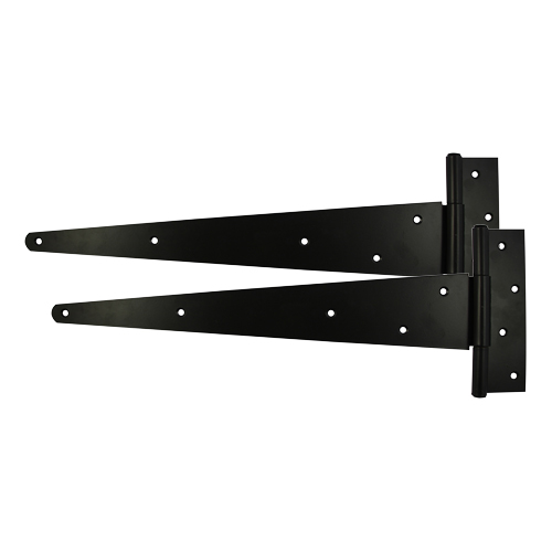 12 Strong Tee Hinge Pair Black