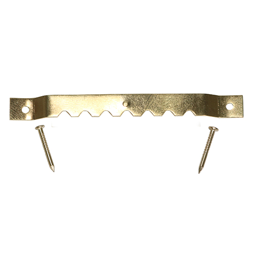 63mm Sawtooth & Nails - E/Brass