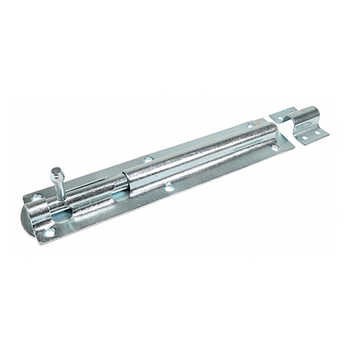 10 Straight Tower Bolt Zinc
