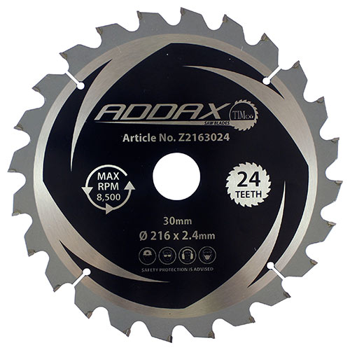 216 x 30 x 24T TCT Mitre Sawblade