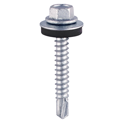 5.5 x 19 Hex No.3 S/Dr Screw W16 - BZP