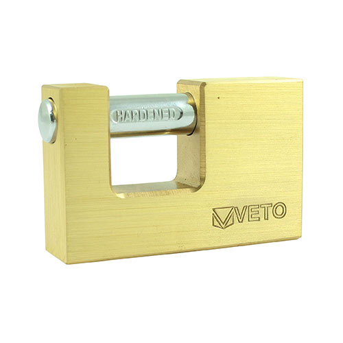 Brass Rectangular Padlock