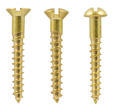 Brass Woodscrew