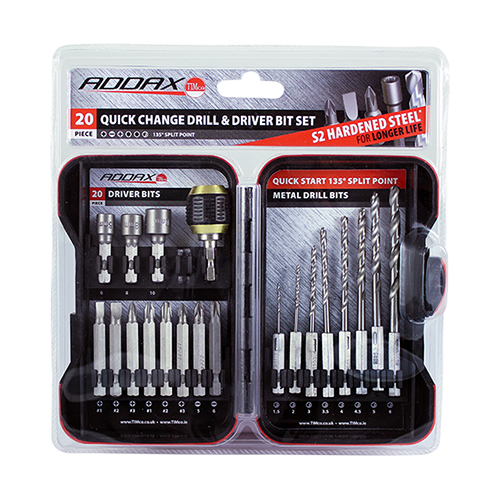 Driver Bit & HSS Drill Set