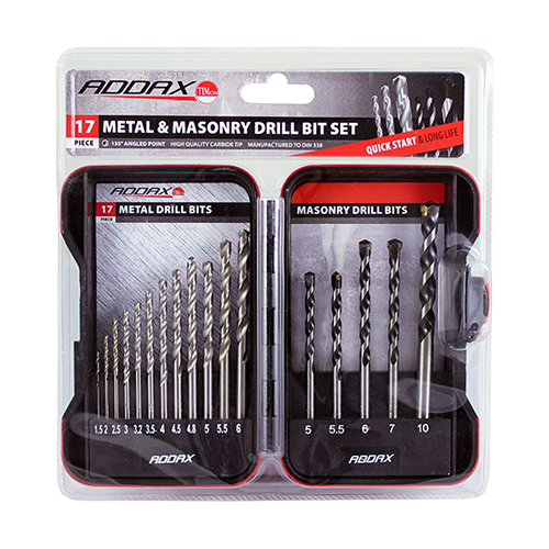 HSS & Masonry Drill Set