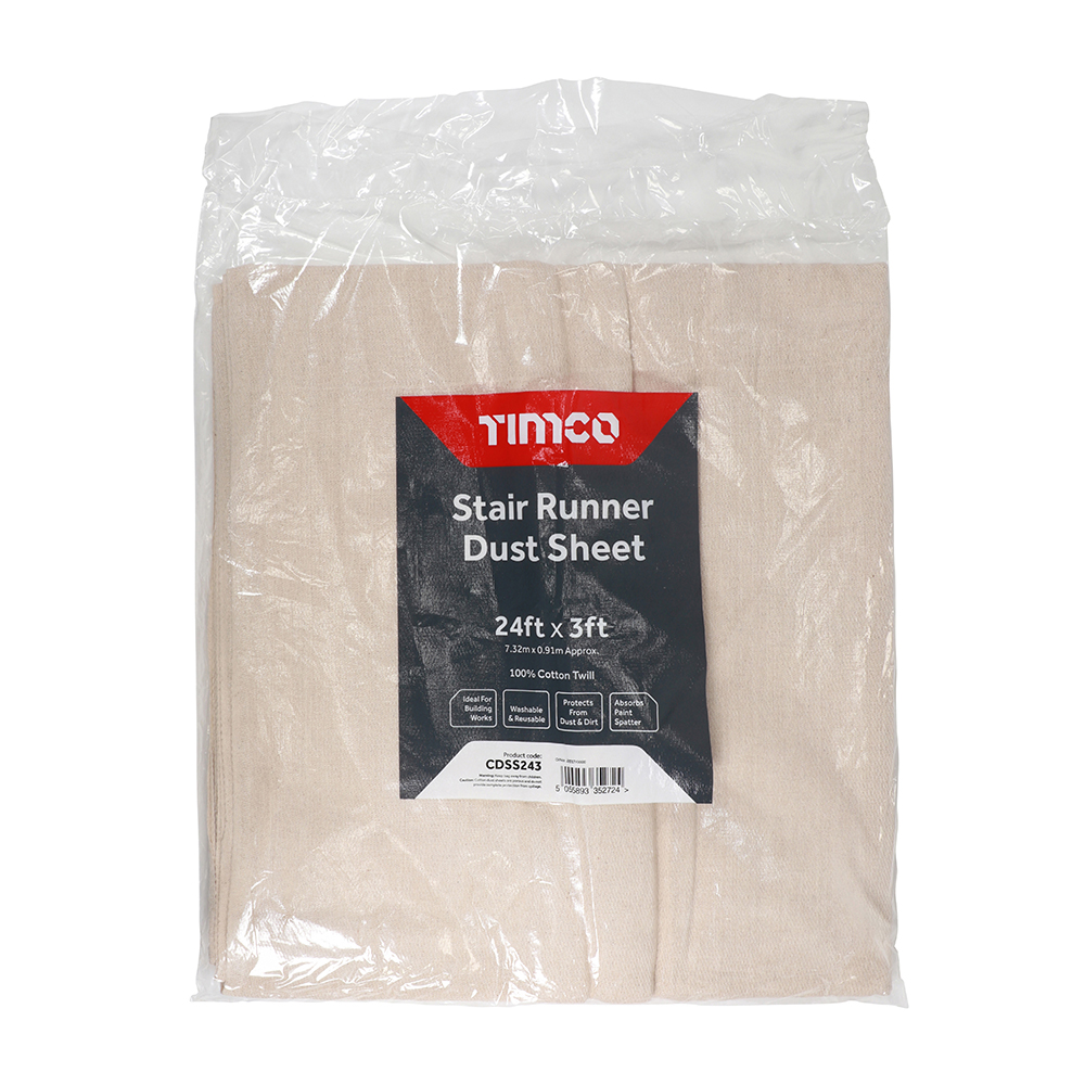 Stair Runner Dust Sheet