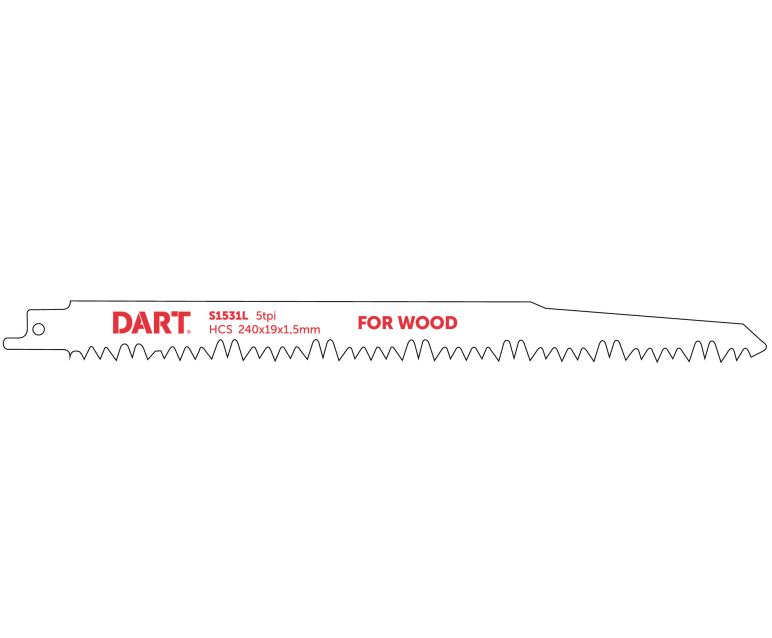 Wood Cutting - HCS Reciprocating Saw Blades