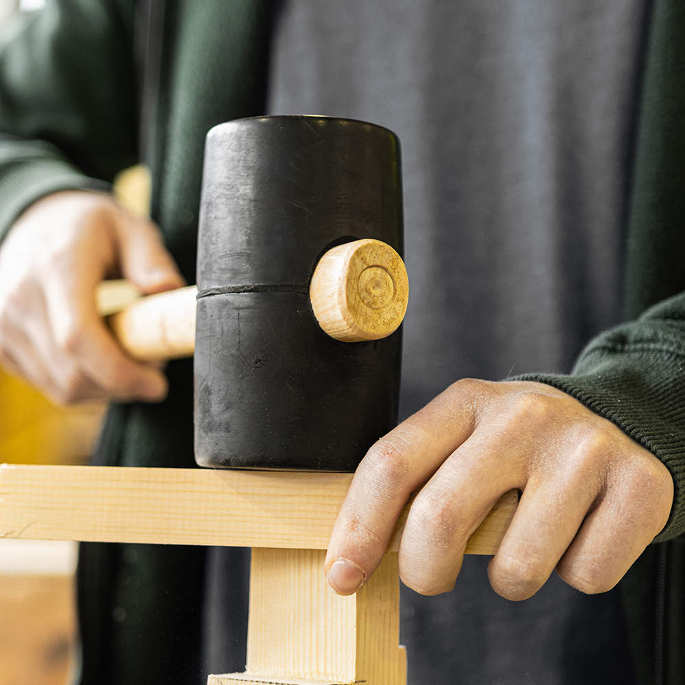  Rubber Mallet - Black - 16oz
