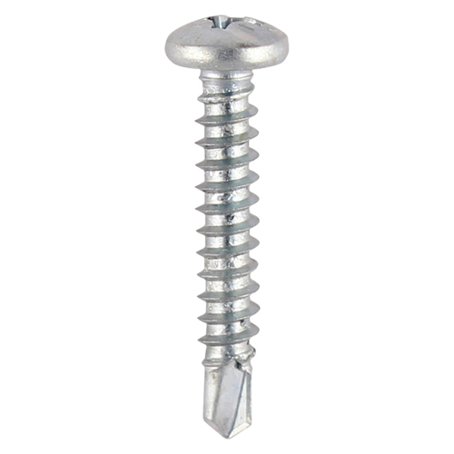 4.2 x 25 Pan Head Self Drill Screw - BZP