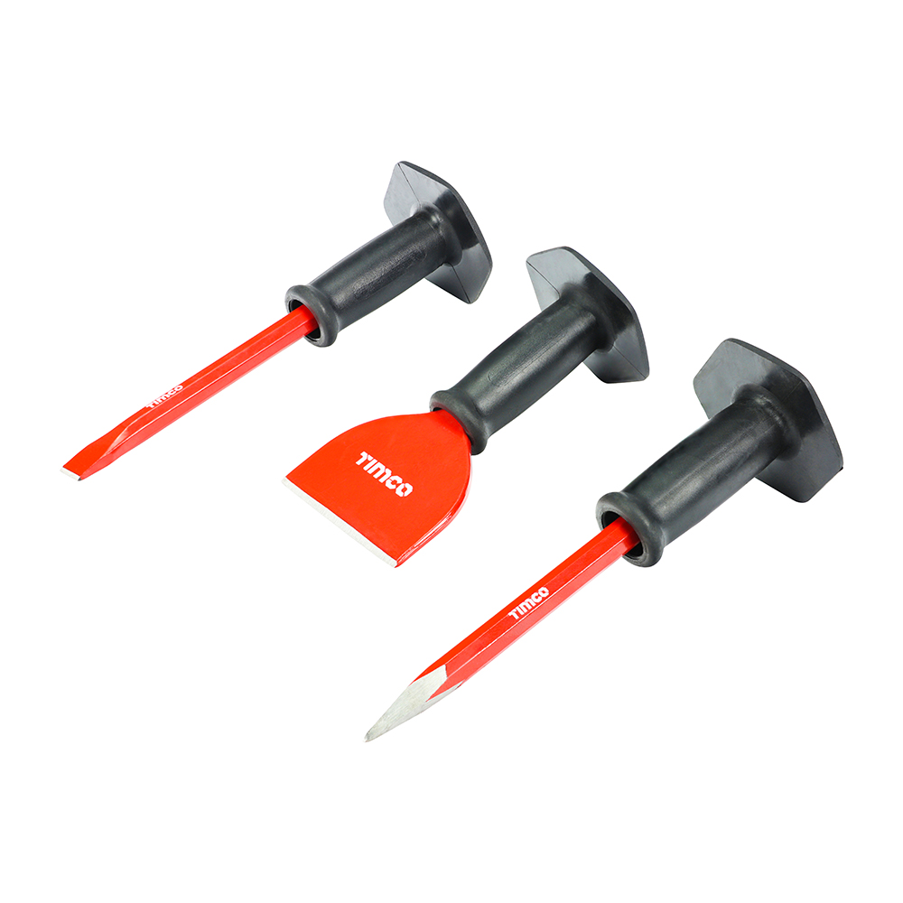 Bolster & Chisel Set - 3 Pc 