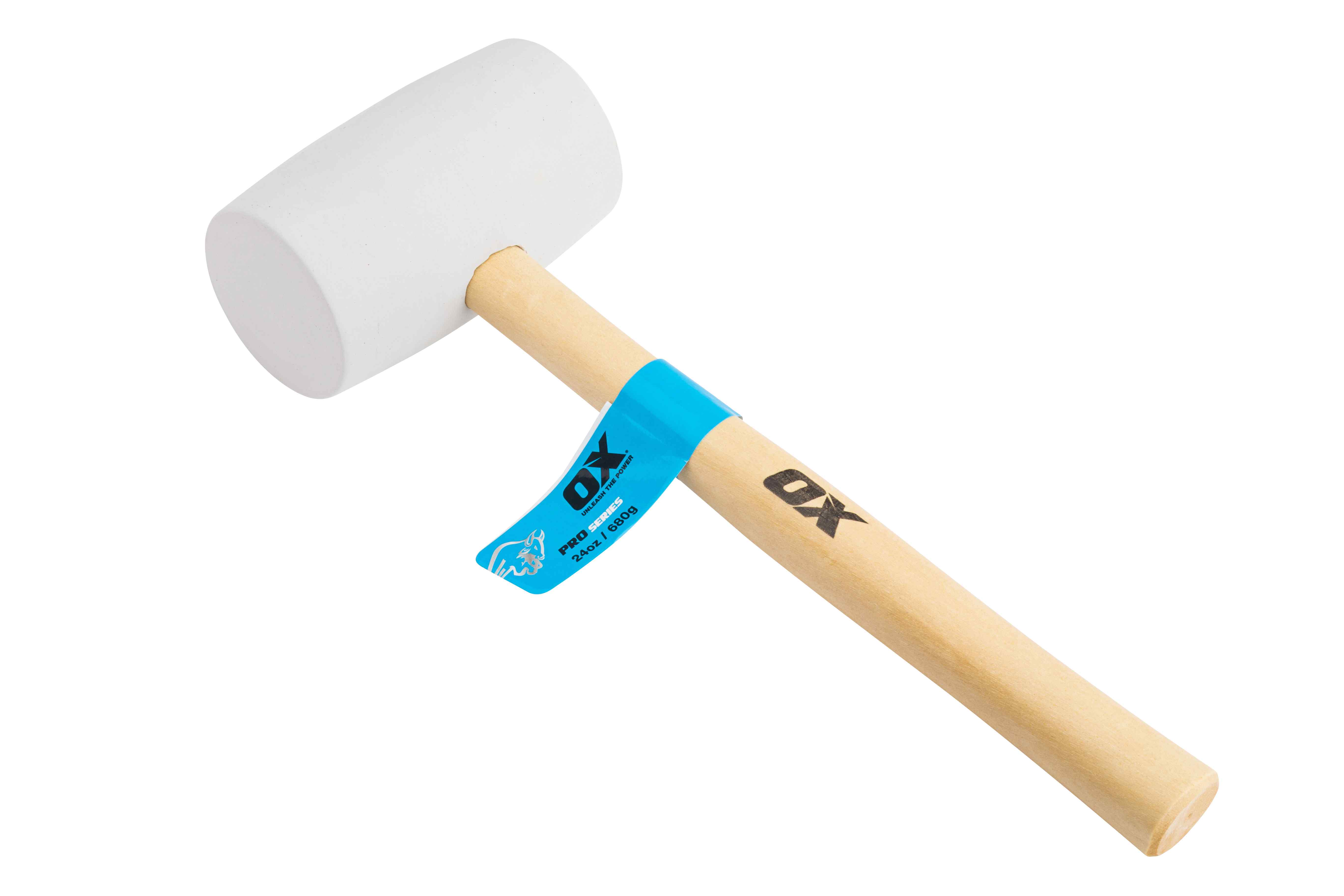 Montravia Ltd OX Pro White Rubber Mallet 16 oz